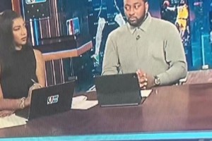 魅力很大！节目中和美女主持人一起同台 沃尔已经魂不守舍了